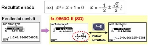 FX-9860G Grafi�ni kalkulator