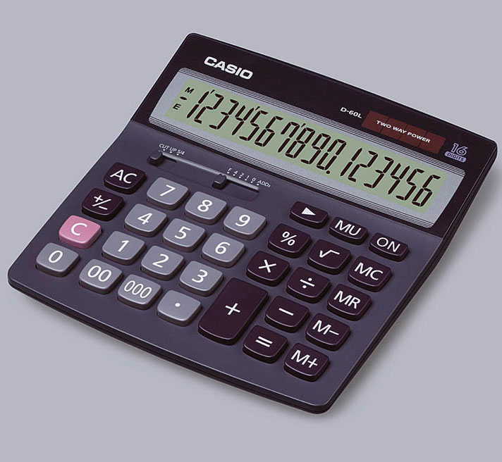 CASIO kalkulator D-60