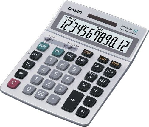 CASIO kalkulator Dm-1200