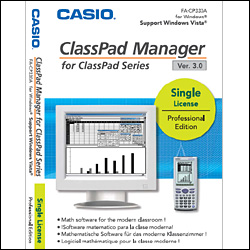 RA�UNALNI�KI PROGRAM CLASSPAD 300 CASIO