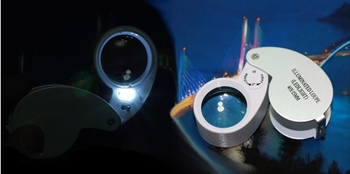 Geolo�ka lupa z LED lu�ko