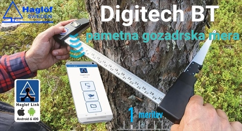 Gozdarska mera Digitech BT pametna elektronska gozdarska mera