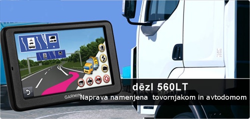 Dezl 550LT Garmin cestni navigator