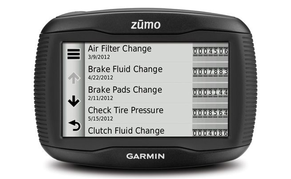 Zumo 350LM navigacija servisni meni