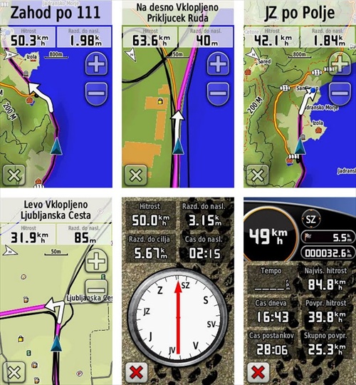 Oregon 550 Garmin GPS navigacija