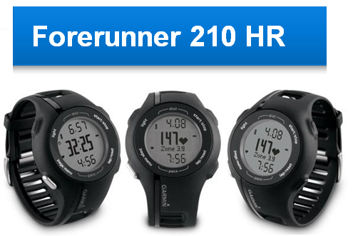 Garmin forerunner 210HR
