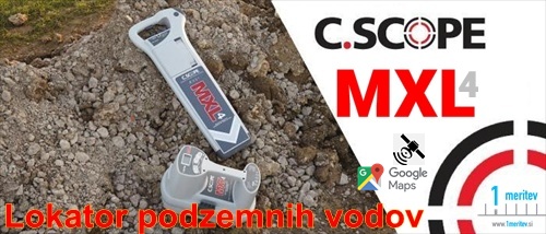Lokator podzemnih vodov MXL 4 C.SCOPE