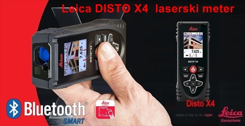 Laserski meter LEICA DISTO X4