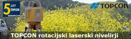 Rotacijski gradbeni nivelir TOPCON LR-100
