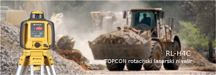 Rotacijski laserski nivelir TOPCON RL-H4C