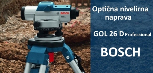 BOSCH GOL26 D Professional nivelirna naprava optina gradbena