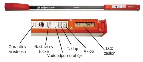 elektronski digitalni teleskopski meter mEsstronic NEDO