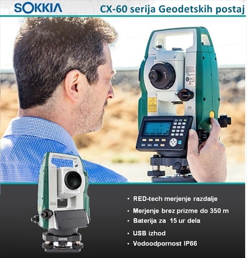 Totalna postaja SOKKIA CX60 serija