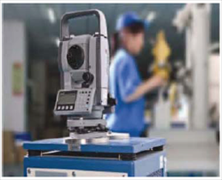 TOPCON Gowin geodetski teodolit, vibracijski test