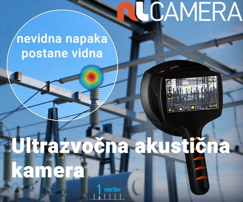 Ultrazvona akustina kamera NL