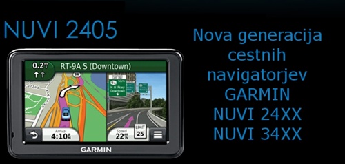 GARMIN GPS cestna navigacija NUVI 2405