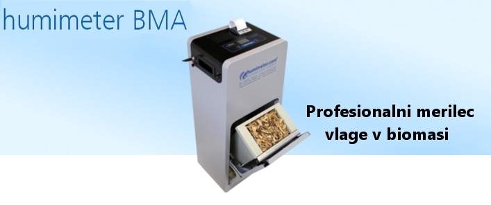 Merilec vlanosti biomase Humimeter BMA