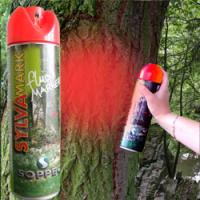 SOPPEC Gozdarski markirni sprej RDEČI FLUO MARKER