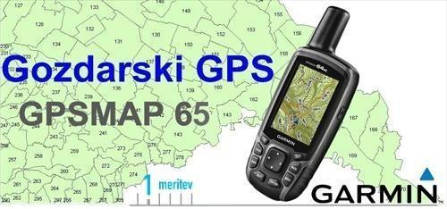 Gozdarski GPS MAP65 gozd