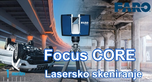 FARO 3D laserski skener FOCUS CORE