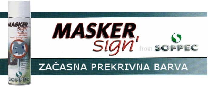 Prekrivni MASKIRNI sprej SOPPEC MASKER Sign