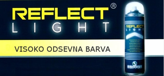 ODSEVNA barva sprej SOPPEC REFLECT LIGHT