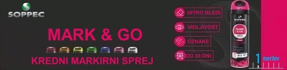 Barva za ozna�evanje - markirni sprej SOOPEC MARK GO za ozna�evanje na �portnih prireditvah