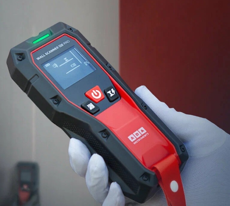 ADA 120 Pro detektor napeljave v steni wall scanner