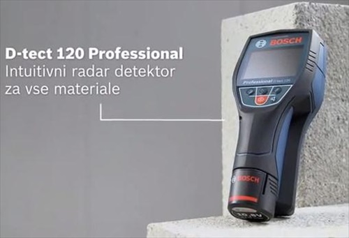 Detektor iskalec intalacij v steni BOSCH 120 Professional