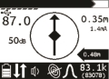 ULTRA sistem Lokator podzemne instalacije Zaslon GeoMAX