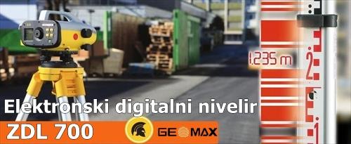 Elektronski digitalni nivelir GEOMAX ZDL700