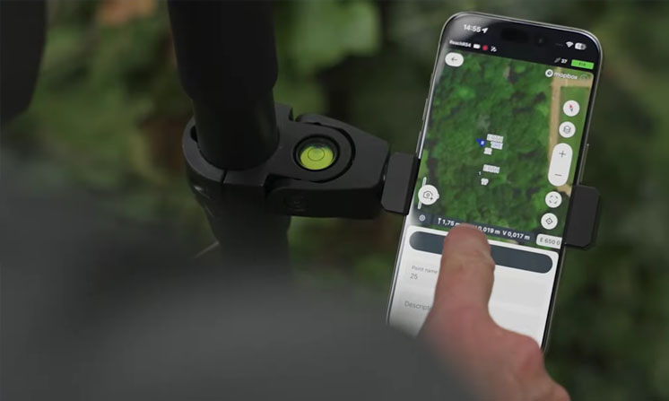 Emlid Reach RS4 pro gozdarski GPS