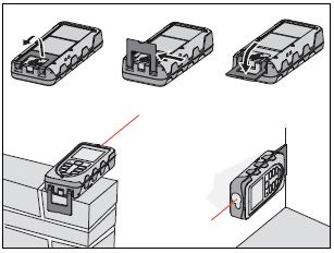 ADA COSMO kotni nastavek laserski meter