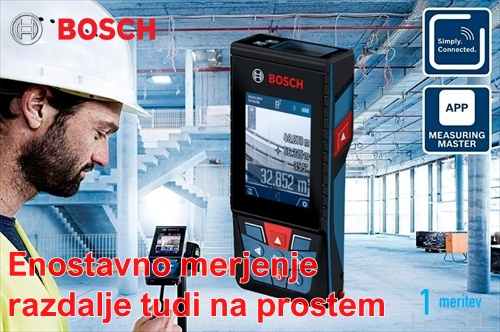 BOSCH GLM 100-25C laserski meter