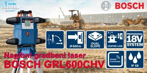 BOSCH GRL600CHV gradbeni laser nagibni