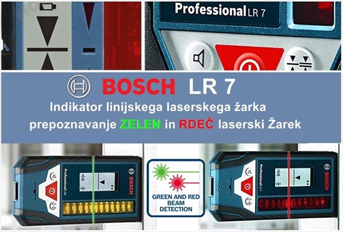 Receiver sorejemnik laserski zarek BOSCH LR7