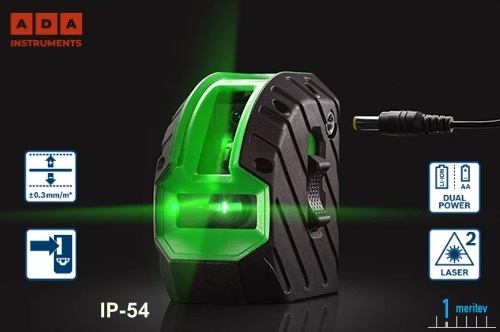 ADA ARMO 2D GREEN rtni laserski nivelir linijski ZELEN zarek