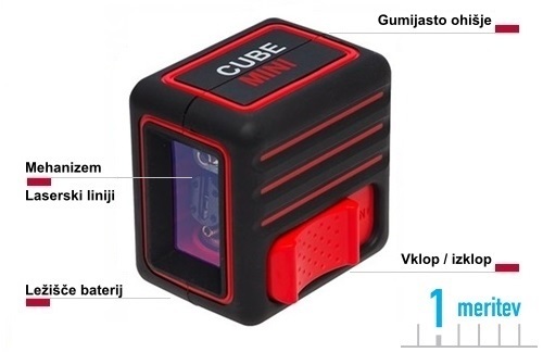 ADA CUBE MINI linijski laserski njivelir rtni