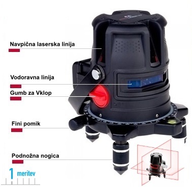 ADA PROIner  V4 linijski laserski njivelir rtni