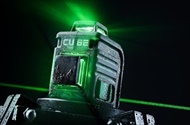 Linijski knauf laser ADA CUBE 3-360 green Zelen laser črtni