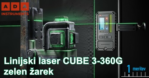 Linijski Laser ADA CUBE 3D