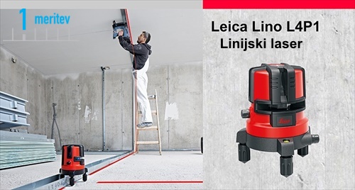 LEICA LINO L4P1 linijski laser MultiLine