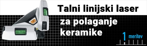 Talni Linijski laser SS-4 Plus LaserLiner krini laser nivelir za polaganje keramike