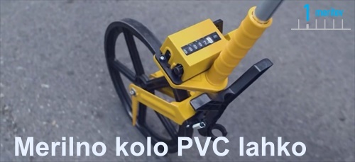 Merilno kolo PVC lahko ADA