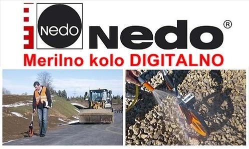 Merilno kolo NEDO PVC DIGITALNO