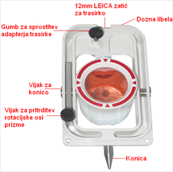 GPR1-SE LEICA prizma