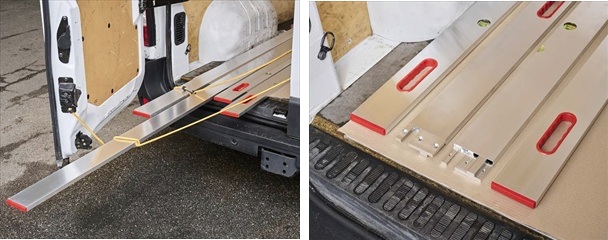 Zidarska izravnalna letev razstavljiva prevoz