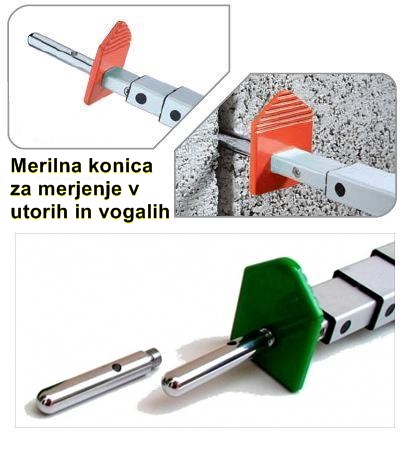 okrogli adapter za teleskopske metre TELEFIX