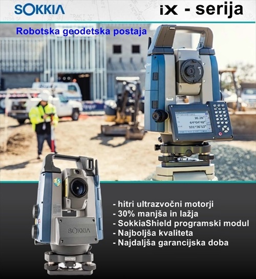 SOKKIA robotska geodetska postaja iX1005