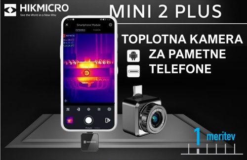 Termovizijska kamera HIKMICRO Mini2 PLUS